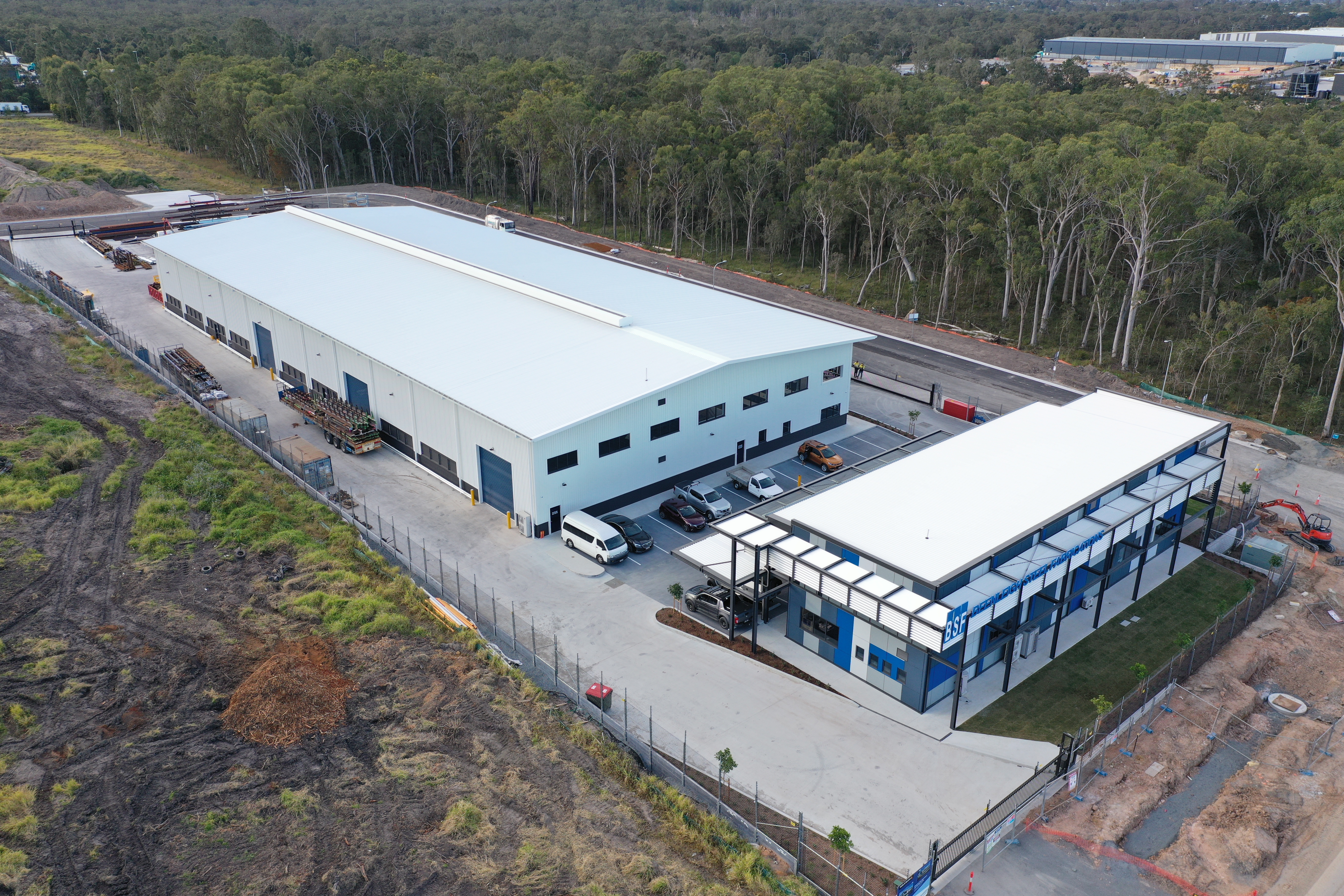 Beenleigh Steel Fabrications modern facility in Berrinba